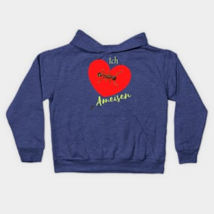 I Love Ants Insects Nature Kids Hoodie